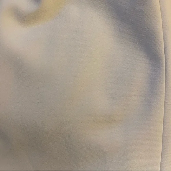 Zara Cream Sheath Dress Size L Elegant Minimalist Cocktail Evening - Picture 5 of 7